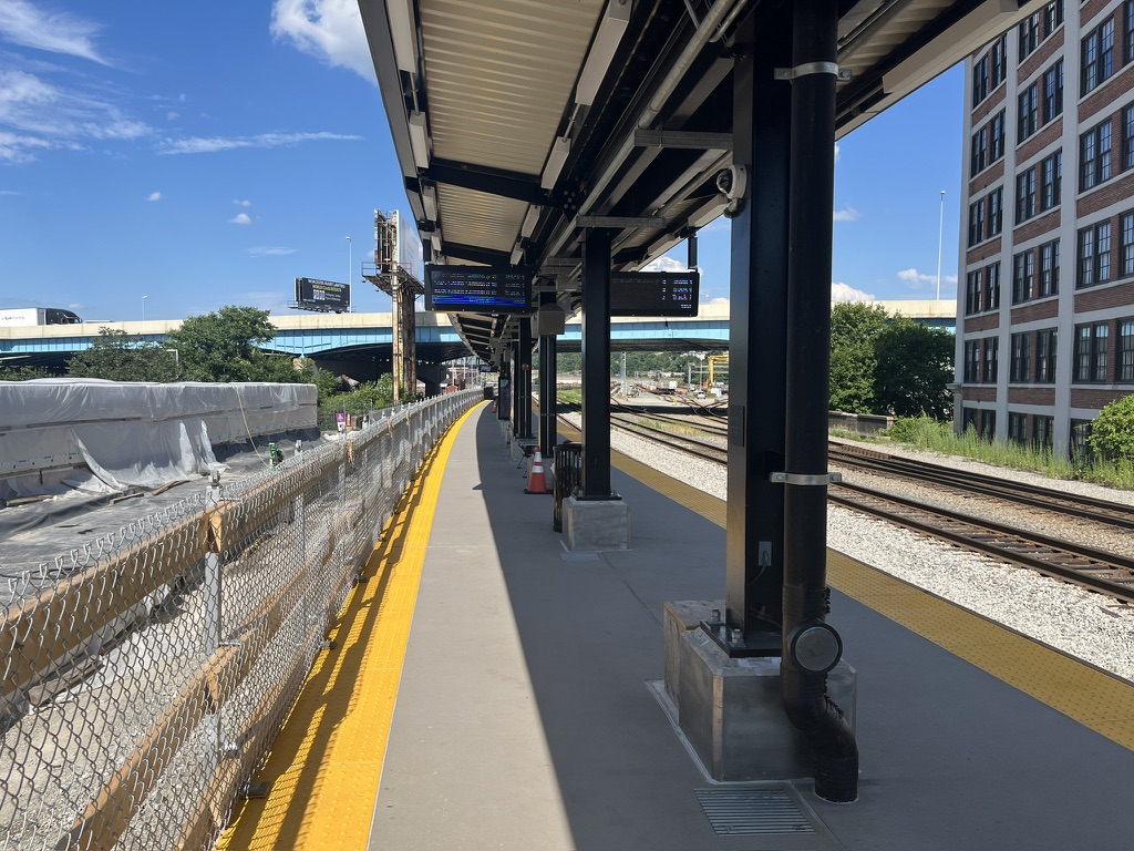 Union Station under construction